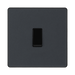 BG Evolve Matt Grey Intermediate Light Switch PCDMG13B