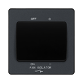 BG Evolve Matt Grey 10A Fan Isolator Switch PCDMG15B