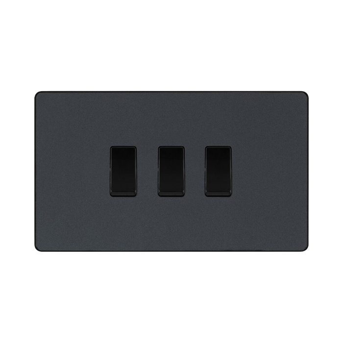 BG Evolve Matt Grey 3G Intermediate Combination Switch