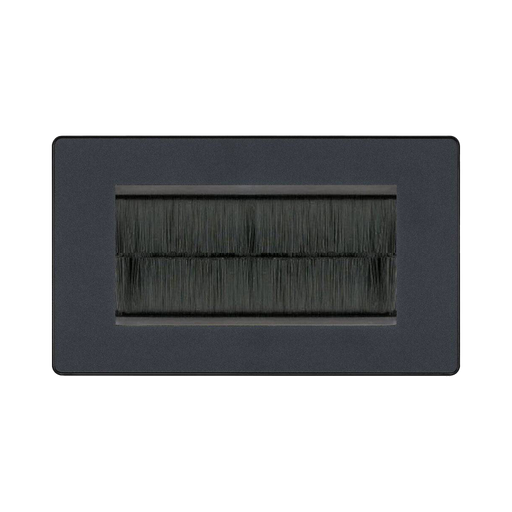 BG Evolve Matt Grey 4G Cable Brush Outlet PCDMG4GBRB