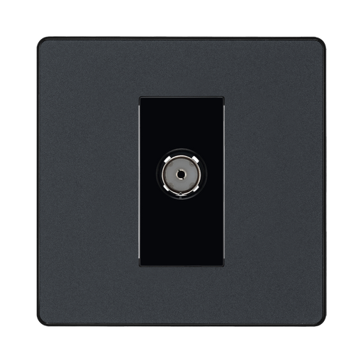BG Evolve Matt Grey Co-axial Socket PCDMG60B