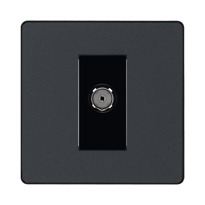 BG Evolve Matt Grey Co-axial Socket PCDMG60B