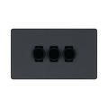 BG Evolve Matt Grey 3G Dimmer Switch PCDMG83B
