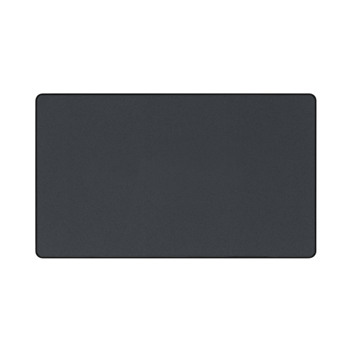 BG Evolve Matt Grey Double Blank Plate PCDMG95B