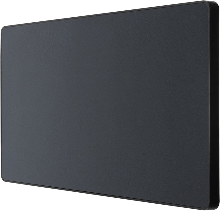 BG Evolve Matt Grey Double Blank Plate PCDMG95B - view 3