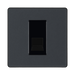 BG Evolve Matt Grey Secondary Telephone Socket PCDMGBTS1B