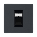 BG Evolve Matt Grey RJ45 Cat5E Data Outlet PCDMGRJ451B