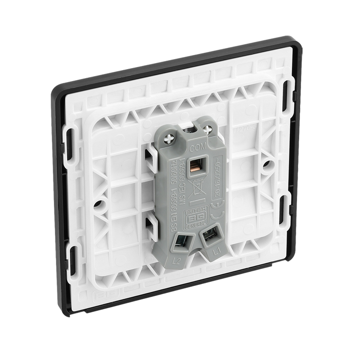 Additional view 6 of BG Evolve Satin Brass 1G 2W Light Switch