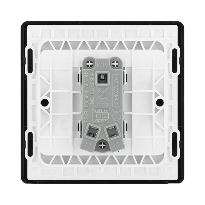 Additional view 7 of BG Evolve Satin Brass 1G 2W Light Switch