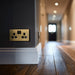 BG Evolve Satin Brass 13A Double Socket 5 Pack PCDSB22B - view 6