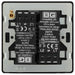 BG Evolve Satin Brass 2G Dimmer Switch PCDSB82B - view 3