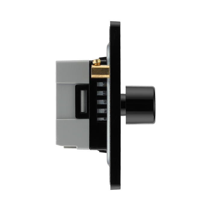 BG Evolve Satin Brass 4G Dimmer Switch PCDSB84B