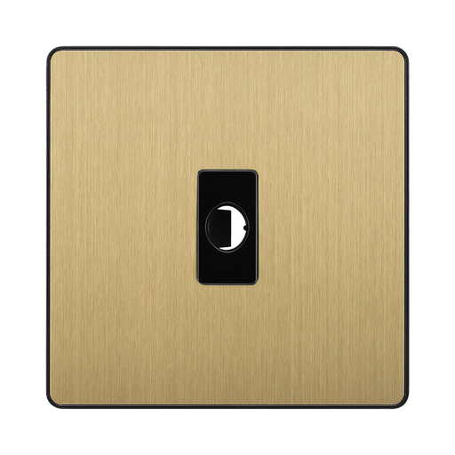 BG Evolve Satin Brass Flex Outlet PCDSBFLEXB