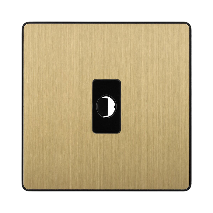 BG Evolve Satin Brass Flex Outlet PCDSBFLEXB