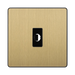 BG Evolve Satin Brass Flex Outlet PCDSBFLEXB