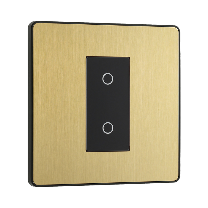 BG Evolve Satin Brass 1G  Master Touch Dimmer Switch PCDSBTDM1B
