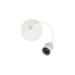 A white ceiling pendant, shown against a solid white background.