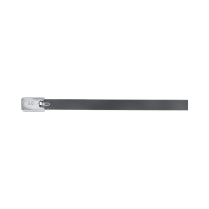 Unicrimp Stainless Steel 200mm x 4.6mm Cable Tie Pk 100 QSST2200S