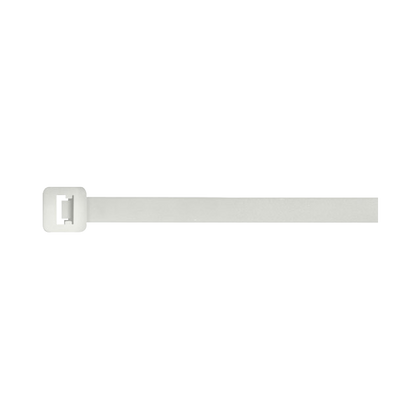 Unicrimp White 160mm x 4.8mm Cable Tie Pk 100 QT160S