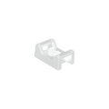 Unicrimp White 4.9mm Cable Tie Cradle Pk 100 QTC