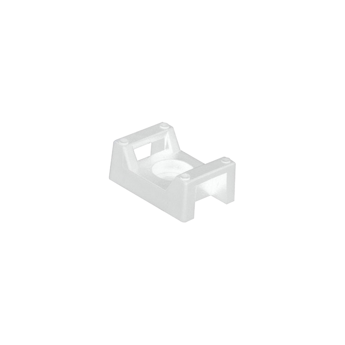 Unicrimp White 4.9mm Cable Tie Cradle Pk 100 QTC
