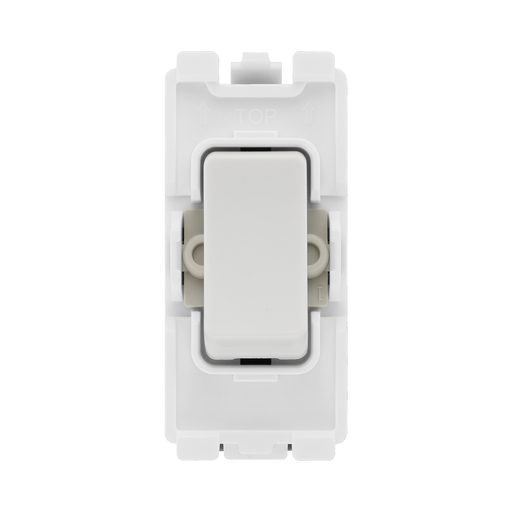 BG White Moulded PVC 20A Intermediate Grid Module R13 – product view 1