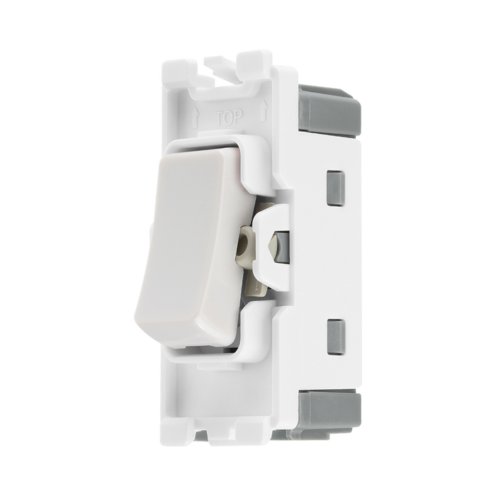 BG White Moulded PVC 20A Intermediate Grid Module R13 – product view 2