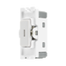 BG White Moulded PVC 20A Double Pole Grid Key Switch R30KY – product view 2