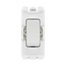 BG White Moulded PVC 20A Double Pole Grid Module R30 – product view 1