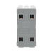 BG White Moulded PVC 20A Double Pole Grid Module R30 – product view 3