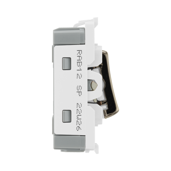 BG Antique Brass 20A 2 Way Grid Switch RAB12 – product view 4