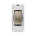 BG Antique Brass 20A Intermediate Grid Switch RAB13 – product view 1