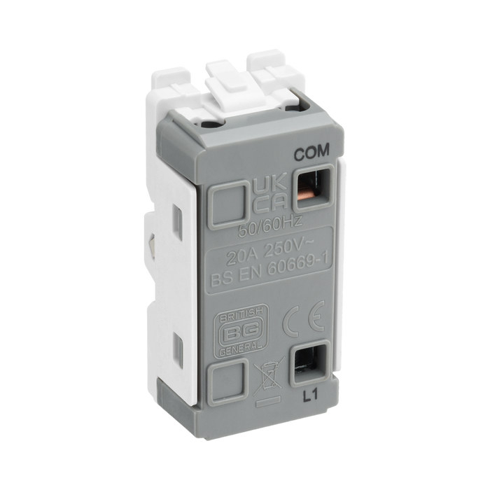 BG Antique Brass 20A Retractive Grid Switch RAB14 – product view 2