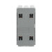 BG Antique Brass 20A Double Pole Grid Key Switch RAB30KY – product view 3
