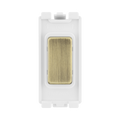 BG Antique Brass Blank Grid Module RABBLNK – product view 1