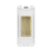 BG Antique Brass Blank Grid Module RABBLNK – product view 1