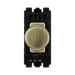 BG Antique Brass Dimmer Grid Switch RABDLT – product view 1