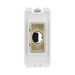 BG Antique Brass Flex Outlet Grid Module RABFLEX – product view 1