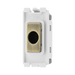 BG Antique Brass Flex Outlet Grid Module RABFLEX – product view 2