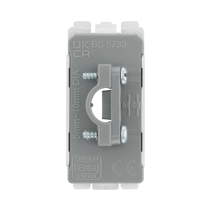 BG Antique Brass Flex Outlet Grid Module RABFLEX – product view 3