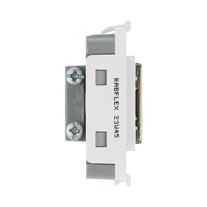 BG Antique Brass Flex Outlet Grid Module RABFLEX – product view 4
