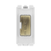 BG Antique Brass 13 Amp Fuse Carrier Grid Module RABFUSE – product view 1