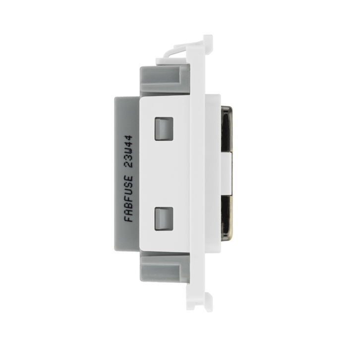 BG Antique Brass 13 Amp Fuse Carrier Grid Module RABFUSE – product view 4