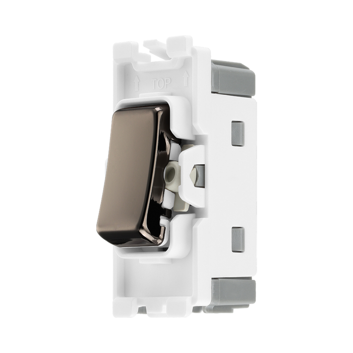 BG Black Nickel 20A Intermediate Grid Switch RBN13 – product view 2