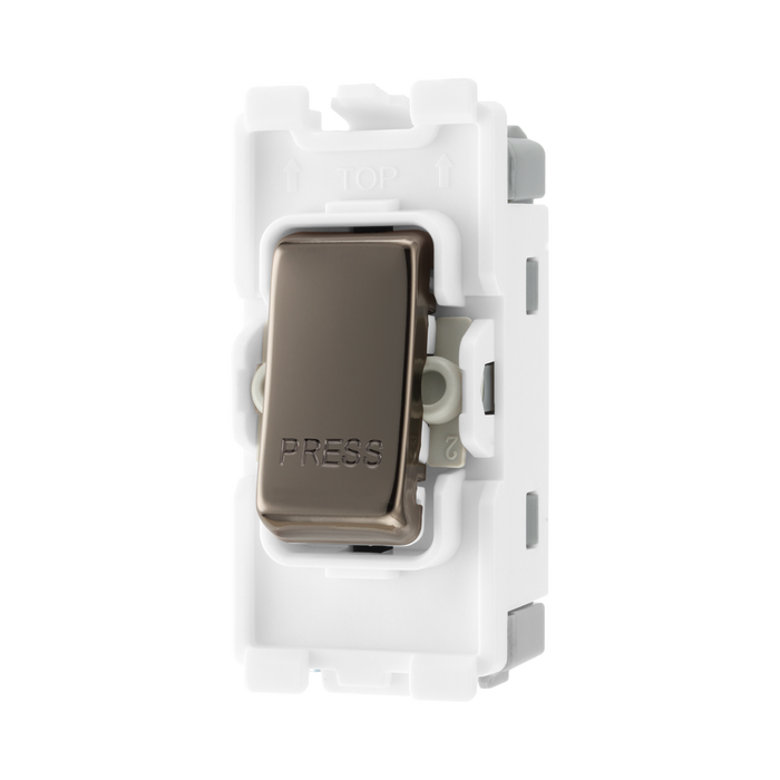 BG Black Nickel 20A Retractive Grid Switch  RBN14 – product view 2