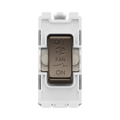 BG Black Nickel 10A 3 Pole Fan Isolator Grid Switch RBN15 – product view 1