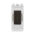 BG Black Nickel 20A Double Pole Grid Key Switch RBN30KY – product view 1