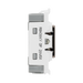 BG Black Nickel 20A Double Pole Grid Key Switch RBN30KY – product view 4
