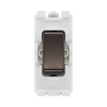 BG Black Nickel 20A Double Pole Grid Switch RBN30 – product view 1