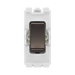 BG Black Nickel 20A Double Pole Grid Switch RBN30 – product view 1